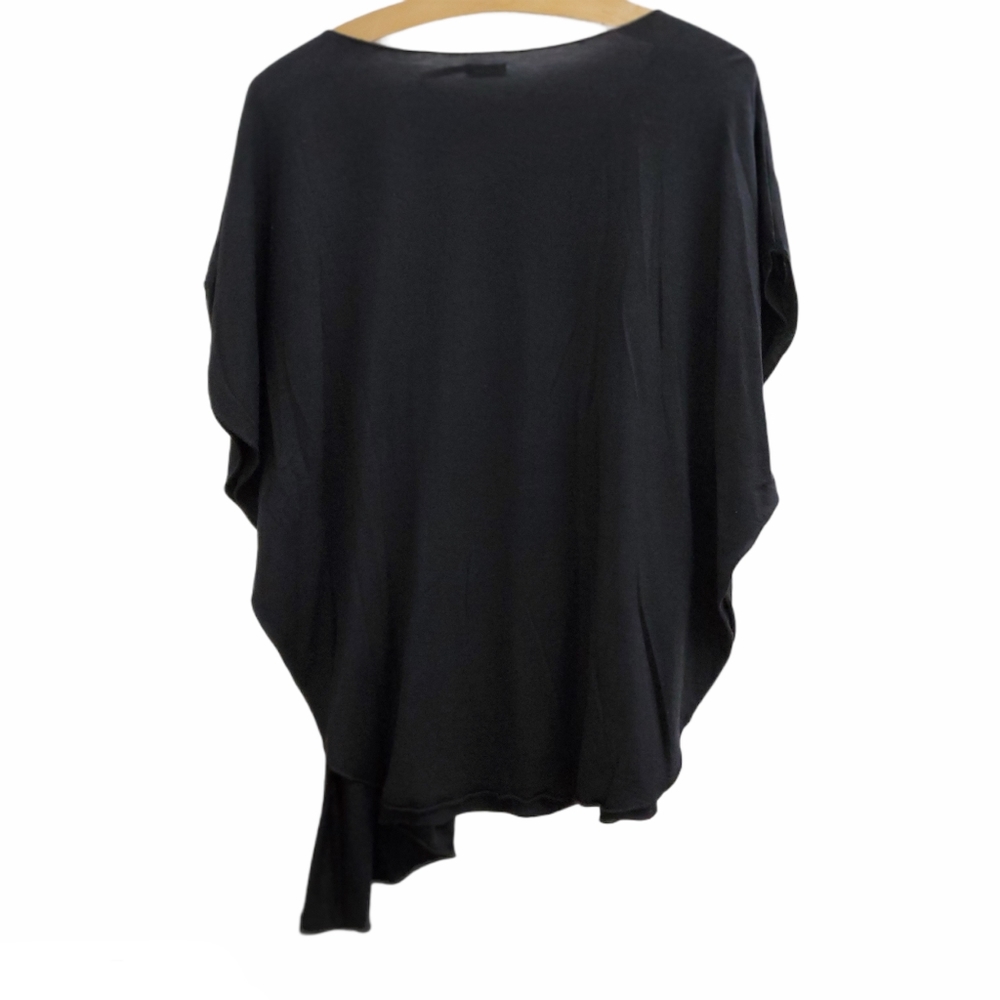 Leon Max Asymmetrical Flutter Sleeve Top T205 - image 2
